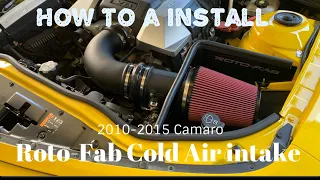 How To Install a Roto-Fab Cold Air Intake | 2010 - 2015 Camaro SS | Step-by-Step Installation