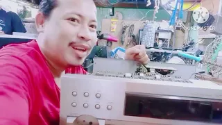 Pioneer Amplifier VSX-D736S-G Stereo Receiver | Repair! Disturted sounds out! {Garalgala ang tunog}!