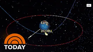 Asteroid passes within 2,200 miles of Earth