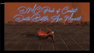 DMC: Peak of Combat Dante Battle Axe Moveset