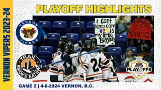 Vernon vs Trail Game 2 Highlights [4-6-2024]