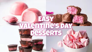 Top 4 Easy Valentine's Day Desserts | NATURALLY COLORED
