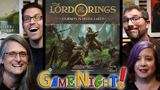 Lord of the Rings: Journeys in Middle-earth - GameNight! Se8 Ep1 - How to Play and Playthrough