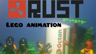 RUST in lego. Lego movie, animation. Раст, Лего анимация.