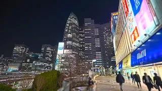 Tokyo from evening Shibuya to night Shinjuku・4K HDR