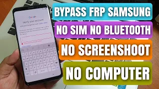 Boom!! Bypass Frp  Samsung Galaxy Android 10, No PC, No Sim, No Screenshoot, No Headset bluetooth