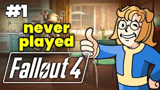 [Fallout 4] First Blind Playthrough: War, War Never Changes | Part 1 Gameplay with Commentary