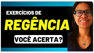 🚨 REGÊNCIA VERBAL: EXERCÍCIOS de REGÊNCIA | PORTUGUÊS para CONCURSOS