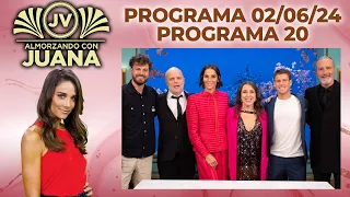 ALMORZANDO CON JUANA - Programa 02/06/24 - PROGRAMA 20 - TEMPORADA 2024