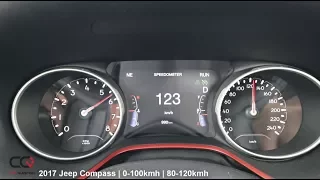 2017-2018 Jeep Compass Review | 0-100kmh / 0-60mph Acceleration Test | Part 6/10