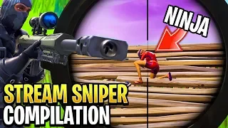 Best Fortnite STREAM SNIPER Compilation!