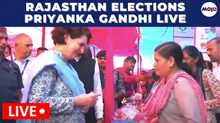 Rajasthan Elections | Priyanka Gandhi’s Mega Rally LIVE | BJP Vs Congress | Gehlot | Pilot