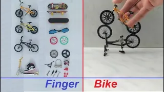 BMX Finger bike | Unboxing finger bikes 2 | Tech Deck | BMX Finger | Flick Tricks