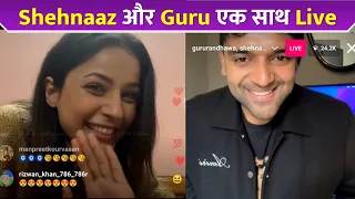 Shehnaaz Gill💗🔥 and Guru Randhawa❤️Instagram Live🔥