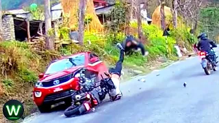 Tragic Moments! Shocking Road Moments Filmed Seconds Before Disaster That Will Haunt Your Eyes