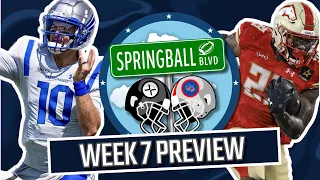 UFL WEEK 7 | Why Battlehawks Will Snap Stallions' Streak | Previews, Picks, Best Bets | Danny Etling