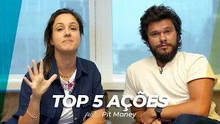 Top 5 AÇÕES para VIVER DE RENDA com DIVIDENDOS Ft Pit Money