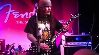 Phil Demmel from Machine Head played "This Is The End" @ Frankfurt Musikmesse Shred Show 13.04.2012