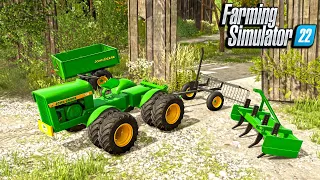 I BOUGHT AN OLD ABANDON MINI TRACTOR! | (ROLEPLAY) FARMING SIMULATOR 2022