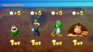 Mario Party 10 - Chaos Castle (Master CPU) Luigi, Donkey Kong, Yoshi, Spike #100