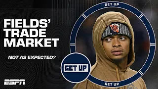 Why isn't Justin Fields' trade market as ROBUST as the Bears want it to be? 🤔 | Get Up