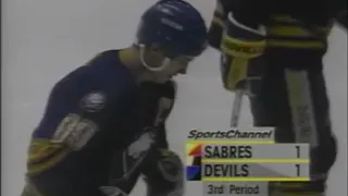Alexander Mogilny Goal - Game 2, 1994 ECQF Devils vs. Sabres
