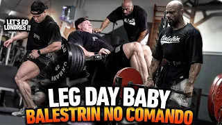 CAIKE PRO ESTÁ DE VOLTA - BALESTRIN NÃO TEM LIMITES, LEG DAY SINISTRO !!!