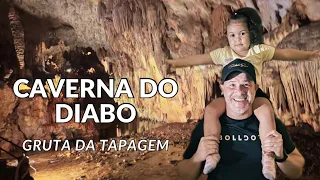 CONHECEMOS A MAIOR CAVERNA DE SÃO PAULO | CAVERNA DO DIABO (Gruta da Tapagem em Eldorado-SP)