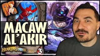 MCCAW AL'AKIR IS SUPER BROKEN! - Hearthstone Battlegrounds