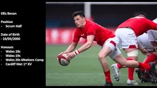 Ellis Bevan Rugby Highlights 2018-19 Season