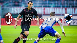 Highlights | AC Milan 0-0 Sampdoria | Matchday 18 Serie A TIM 2019/20