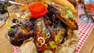 Csípös csirkeszárnyak forrólevegős sütőben Air Fryer @szokykonyhaja