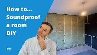 How to Soundproof a room DIY | SOUNDPROOFING
