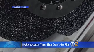 NASA Invents Titanium-Alloy Mesh Tire That Never Goes Flat