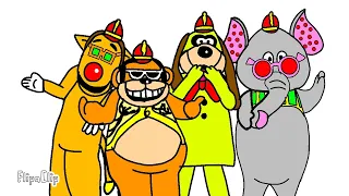 the evolution of the banana splits