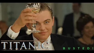 Titanic | Jack faz um brinde no jantar na primeira classe | BUSTED