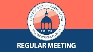 Board of County Commissioners: Regular Meeting - 09.18.19