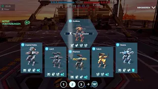 War Robots: Badass Minos, Falcon, Phantom, Leech, Ox Minos | Domination Gameplay