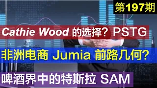 第197期：👇👇女股神Cathie Wood 的选择？👇👇Pure Storage PSTG被低估了吗？🔥🔥非洲电商 Jumia 前路几何？🔥🔥 啤酒界中的特斯拉SAM  🔥🔥 美股投资2020