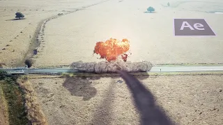 After Effects 3D Camera Tracker Car Explosion Tutorial | ActionVFX
