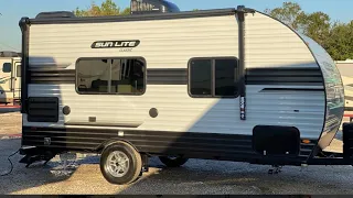 Atascocita Rv Sales Walkthrough Of Our New 2022 Sun Lite Classic 18RD