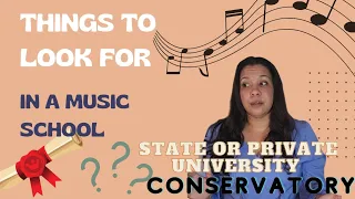 Picking the right Music School for You! @binibabybassoon