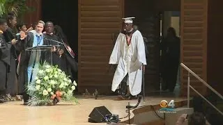 Teen Paralyzed In Shooting Surprises Classmates & Walks Graduation