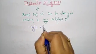 8085 instruction set introduction