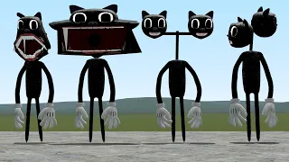 4 WEIRD CARTOON CATS AT ONCE!! Garry's Mod [Trevor Henderson]