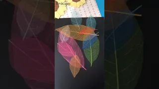How to Make Leaf Vein Bookmark