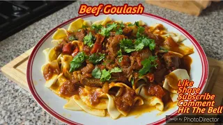 Classic Beef Goulash: Simmered Perfection In One Pot!!! | Beef Goulash Recipe