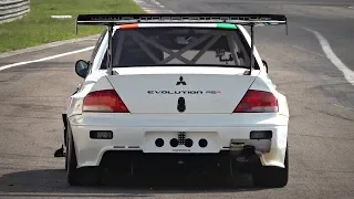 Track-Build Mitsubishi Lancer EVO 8 with 6-Speed Sequential & Cosworth Engine ONBOARD @ Imola