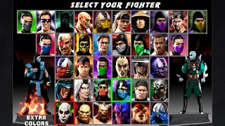 Mortal Kombat Quadrilogy v1.03 (Final Update) Review and Playthrough with download link
