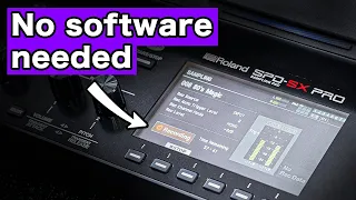 How to make loops on the Roland SPD SX Pro